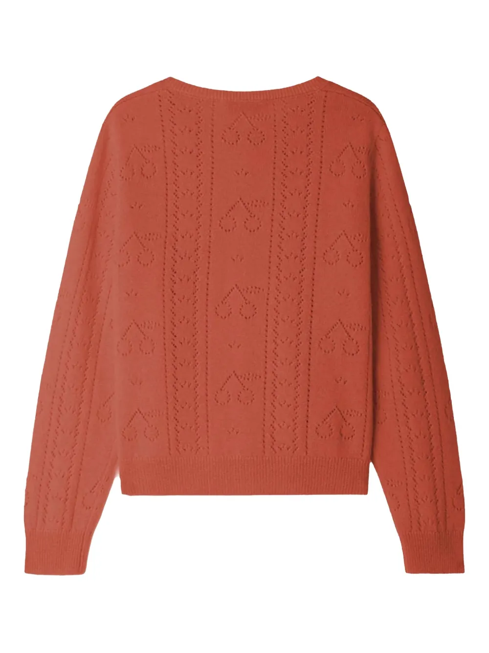 Bonpoint button-up cardigan Oranje