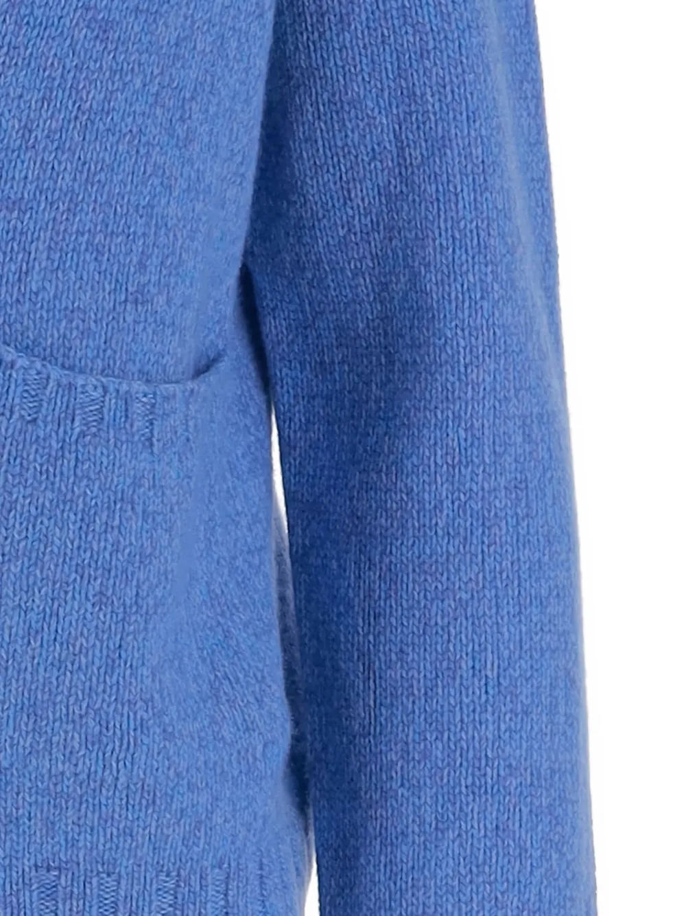 Oliver Lattughi V-neck Cashmere Cardigan In Blue