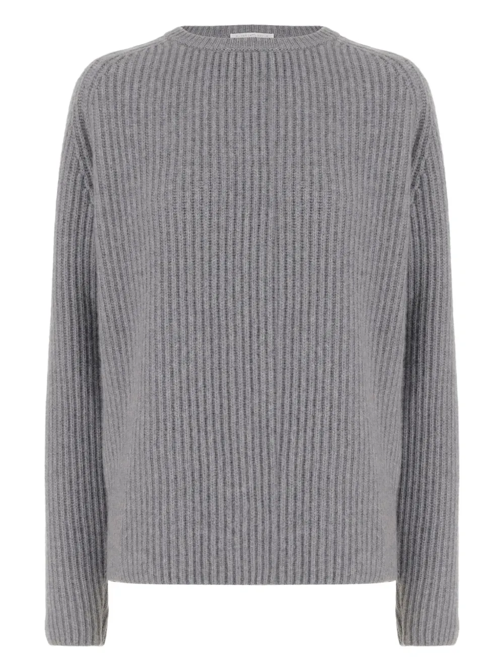 OLIVER LATTUGHI ribbed crew-neck sweater - グレー OLIVER LATTUGHI ribbed crew-neck sweater - グレー