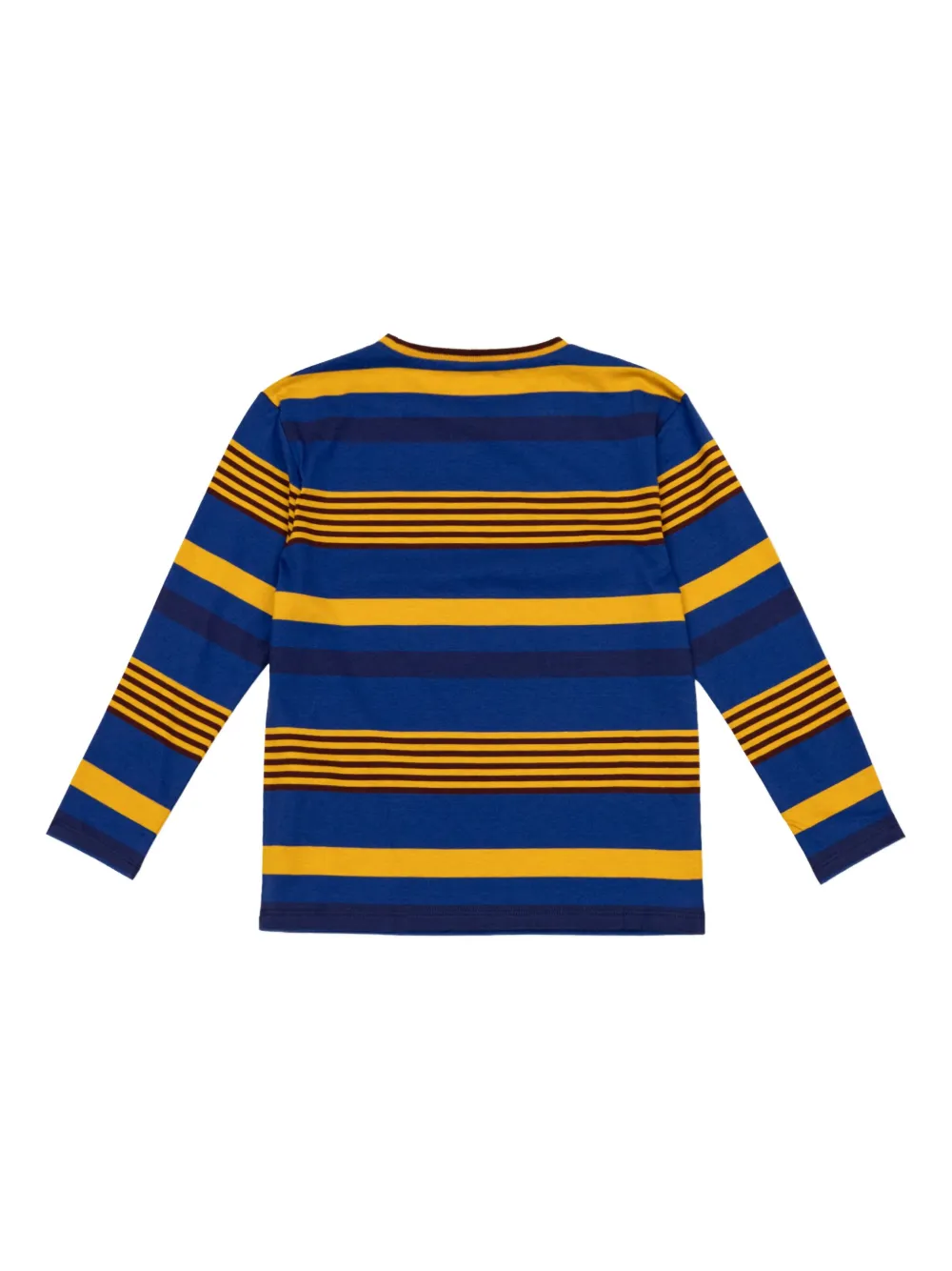 Gucci Kids Gestreept T-shirt met lange mouwen Blauw