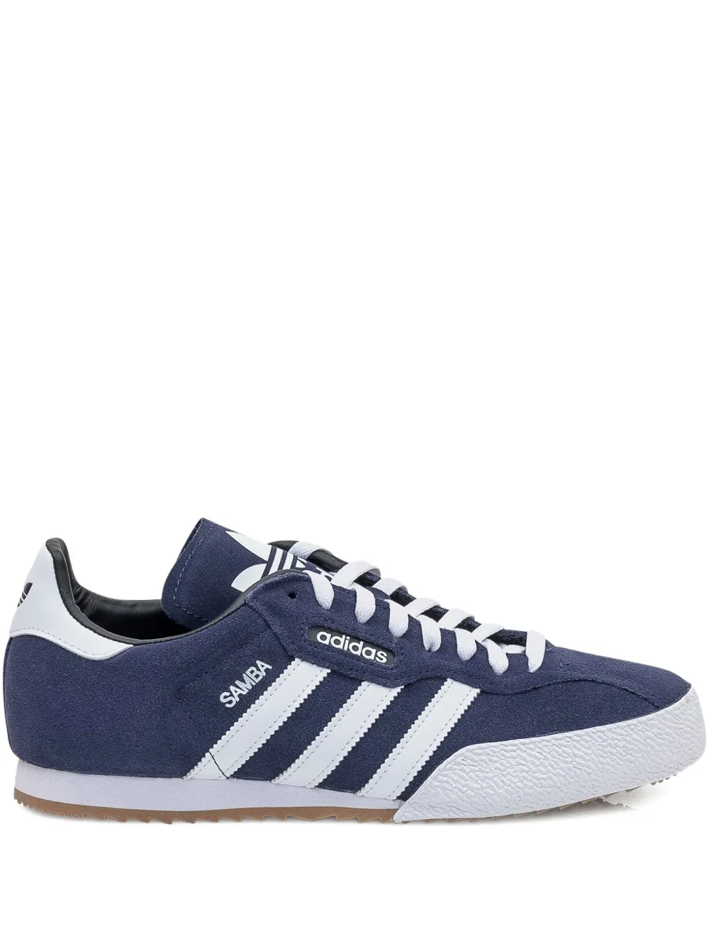 Adidas Samba Super suede three-stripe sneakers Blue