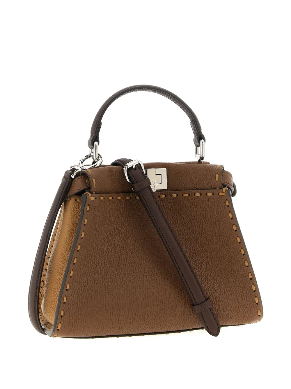 FENDI Peekaboo Selleria handbag - Bruin