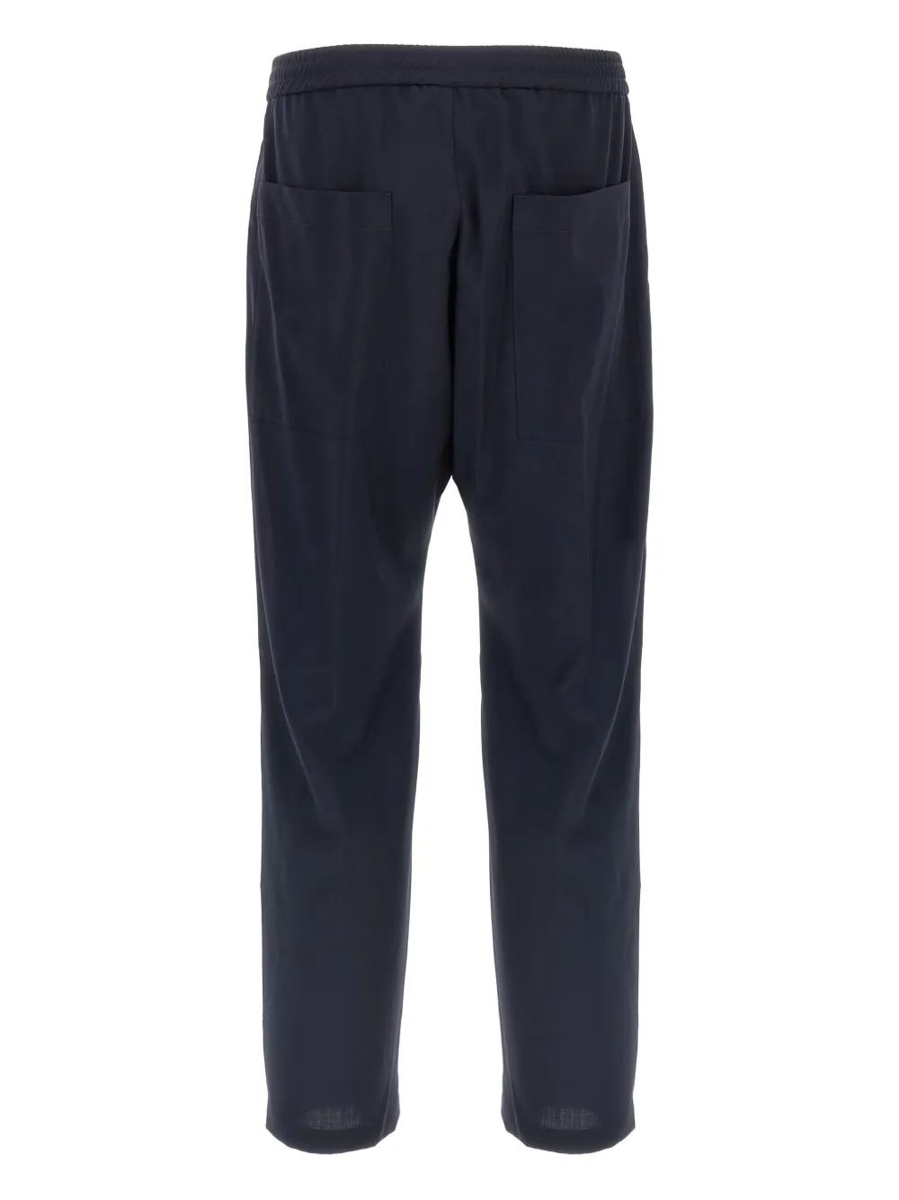Barena Bativoga pleated elastic-waistband trousers - Blauw