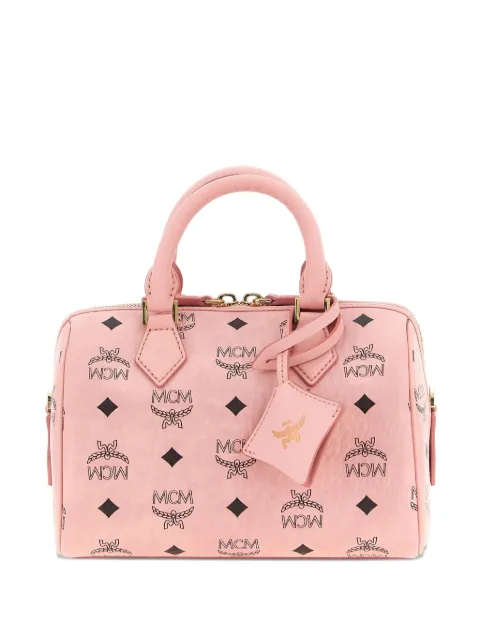 MCM Ella monogram Boston tote bag