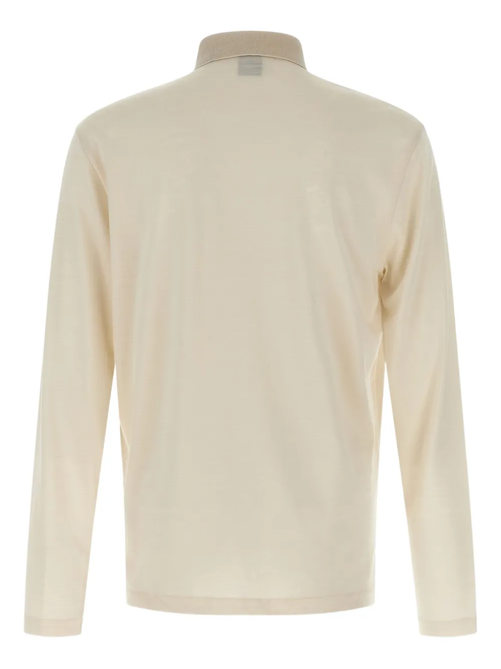 BOSS long-sleeve polo shirt - Beige