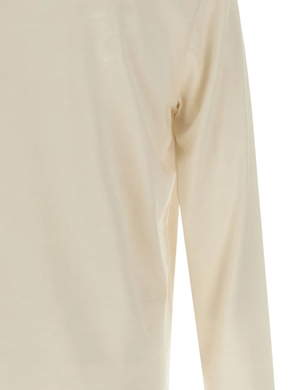 BOSS long-sleeve polo shirt Beige