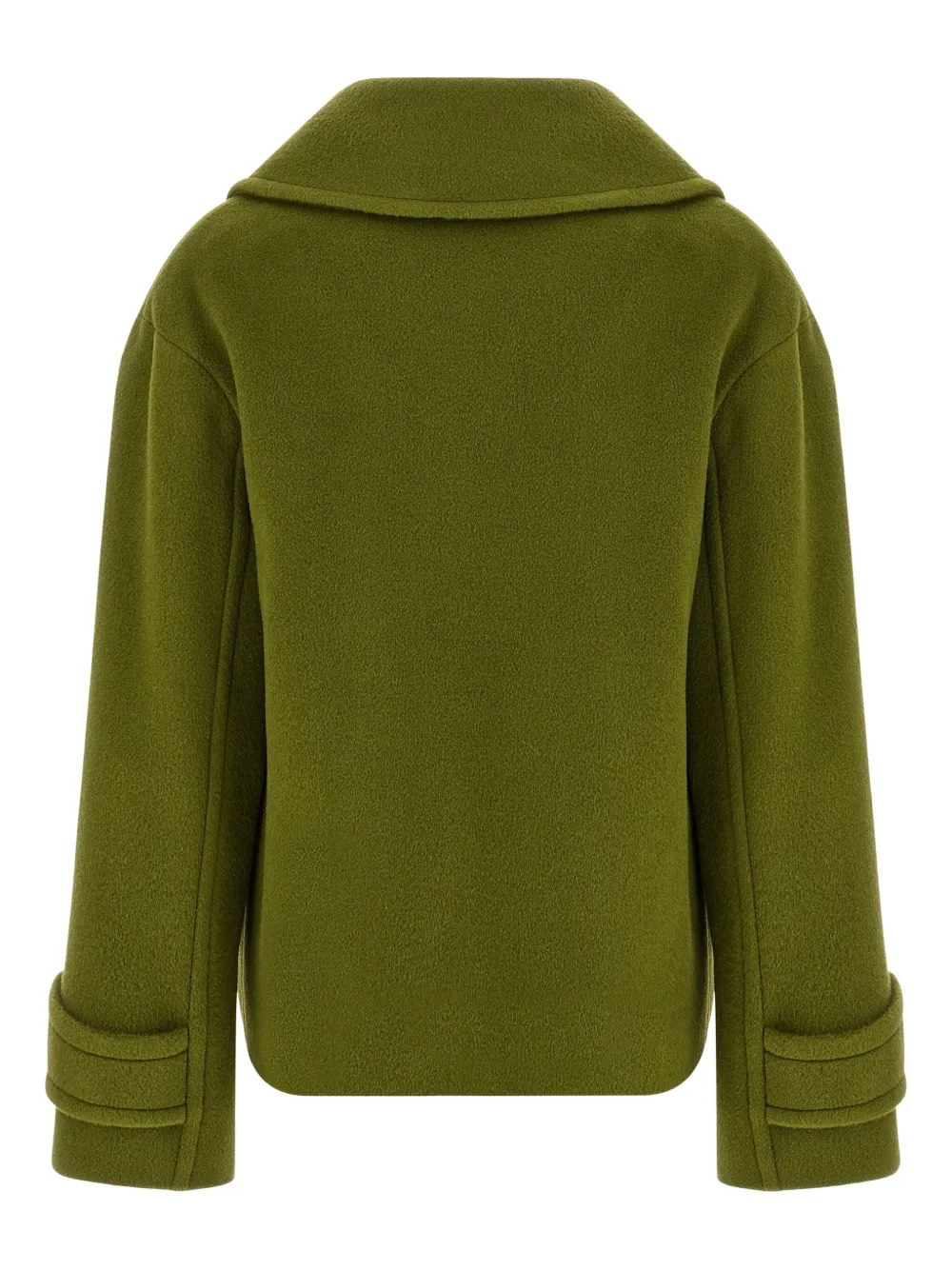 Tagliatore Jas met dubbele rij knopen van mohair-wolblend Groen