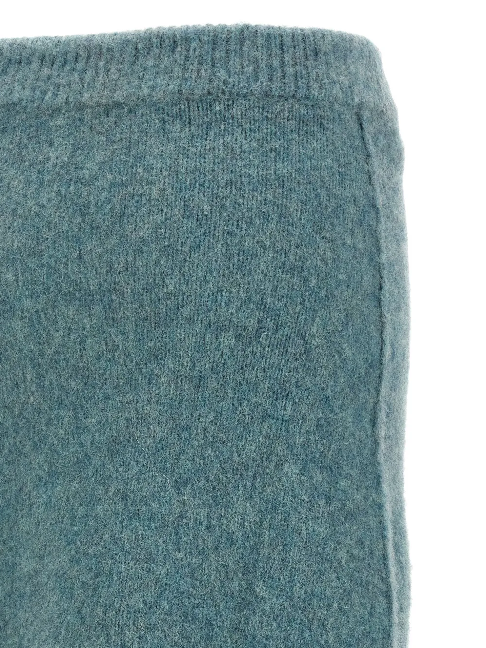 Jil Sander Gebreide midi-rok met elastische taille Blauw