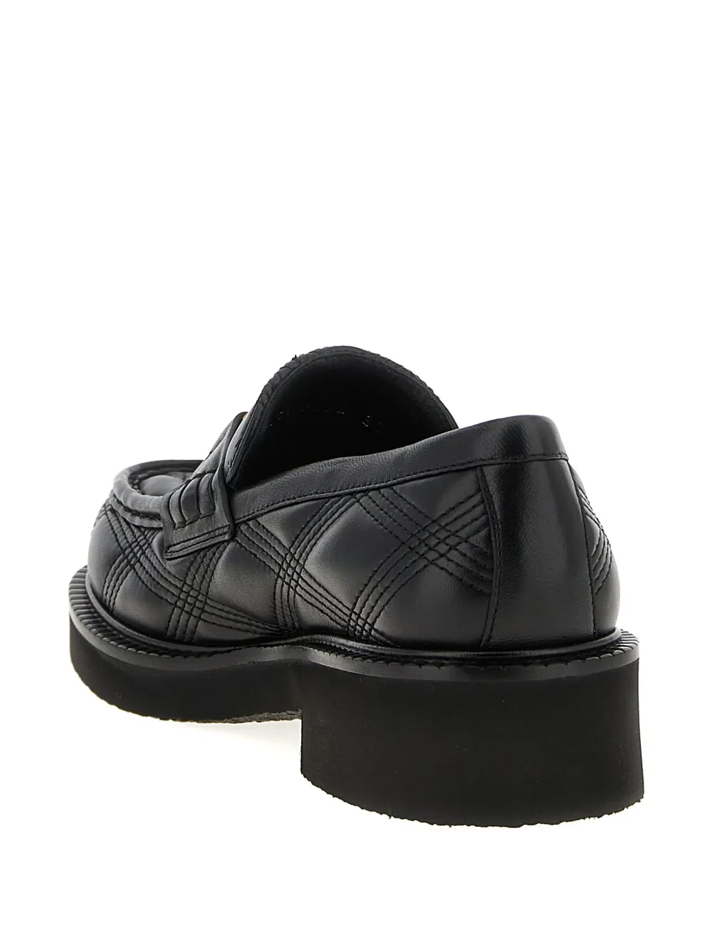 Valentino Garavani VLogo Signature quilted loafers Black