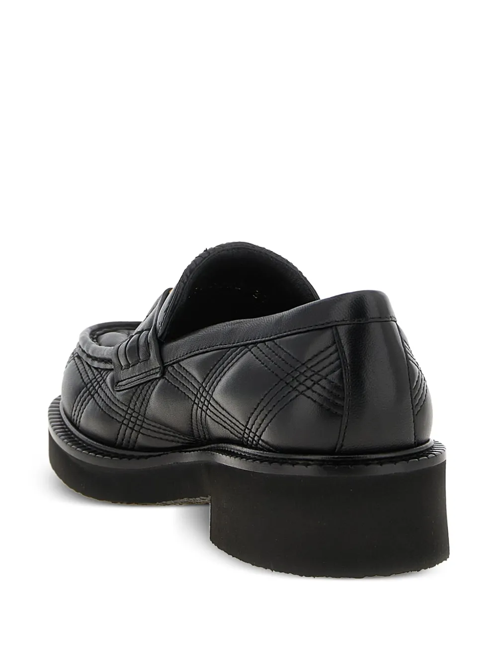 Valentino Garavani VLogo Signature quilted loafers Black