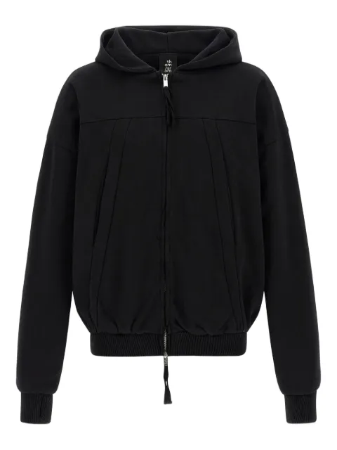 Thom Krom zip-fastening cotton hoodie