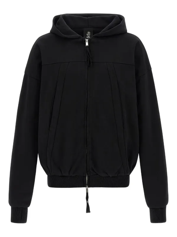 Thom Krom ジップアップ パーカー | ブラック | FARFETCH JP