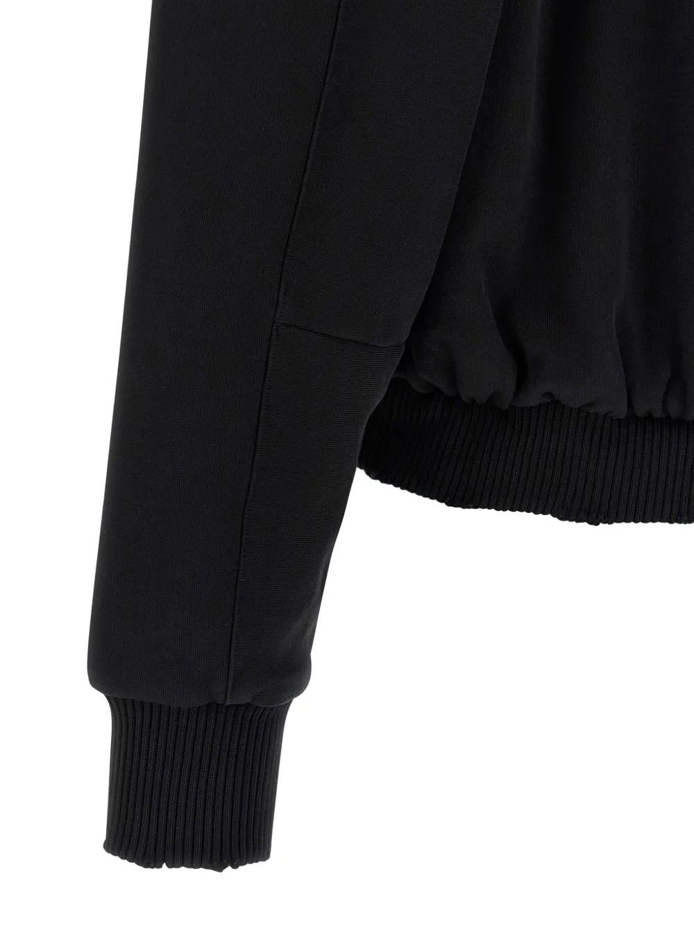 Thom Krom Hoodie met rits Zwart