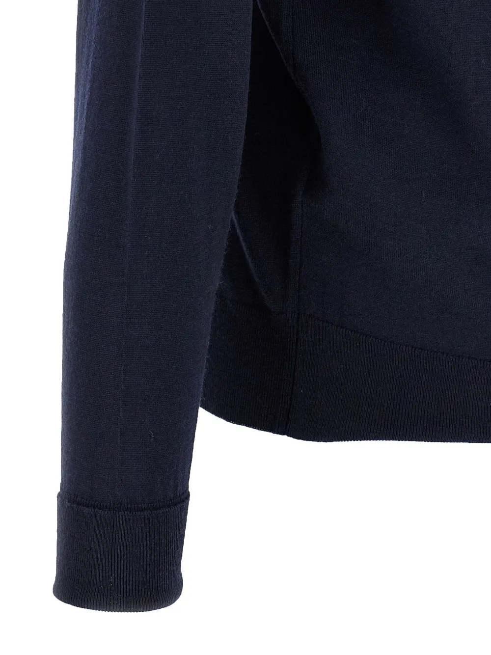 John Smedley Trui met V-hals Blauw