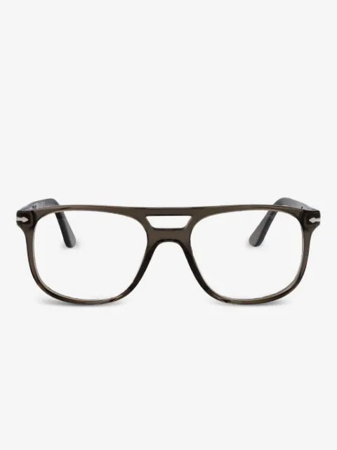 Persol lentes rectangulares con doble puente