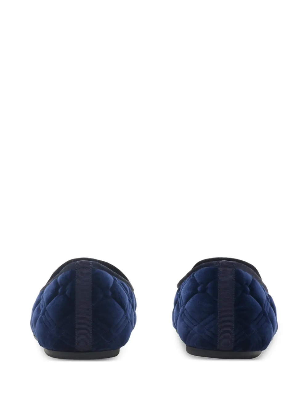 Burberry Estate quilted crest loafers Blue