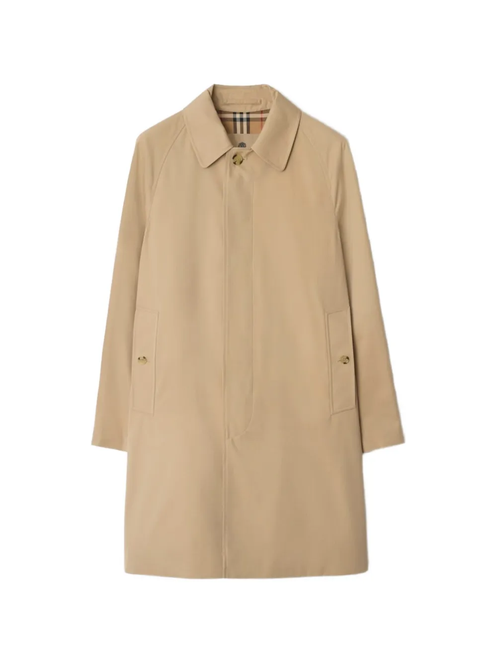 Burberry Camden Heritage midi-jas Beige