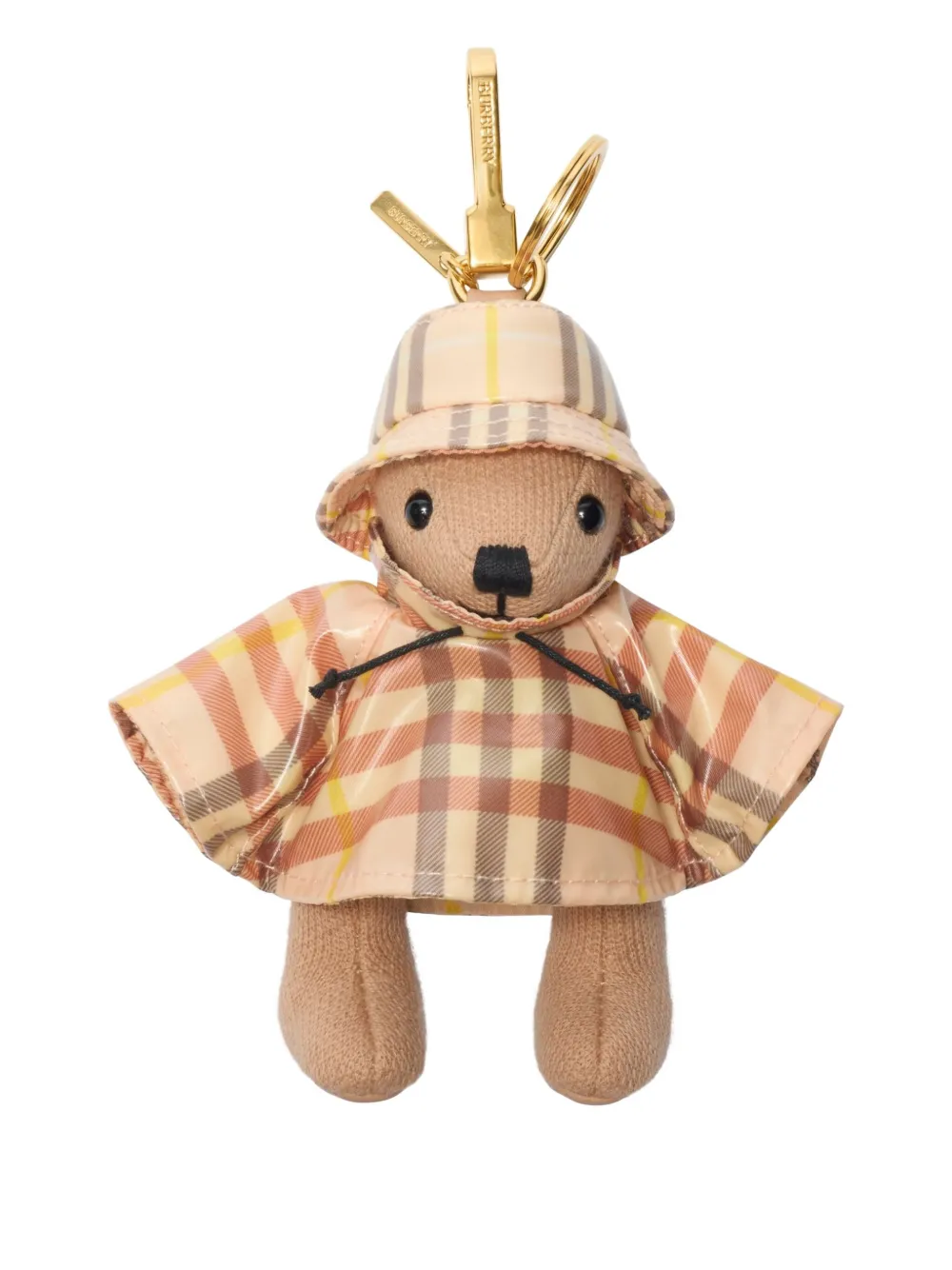 Burberry Thomas Bear charm keyring - Toni neutri