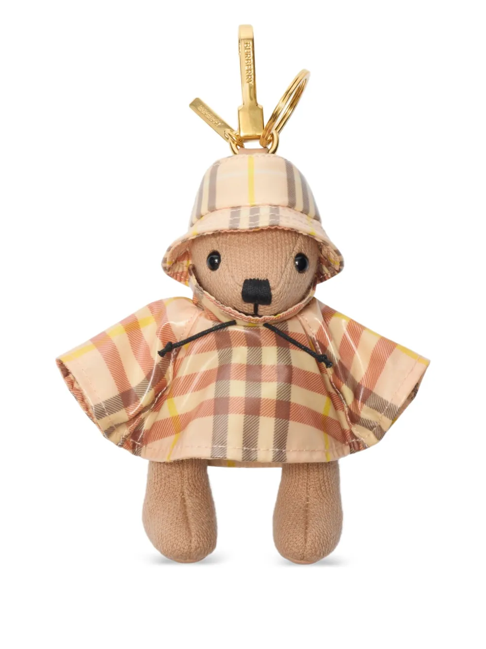 Burberry Thomas Bear charm keyring | Neutrals | Image 1