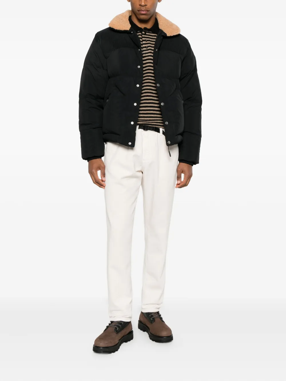 White Sand buckle trousers - Wit