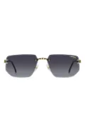 Carrera geometric sunglasses - Gold