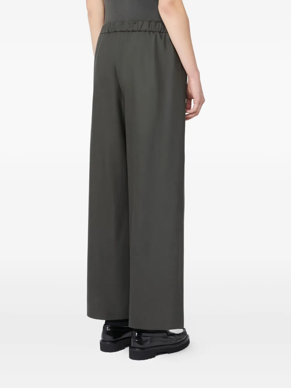 'S Max Mara Broek met trekkoordtaille Grijs
