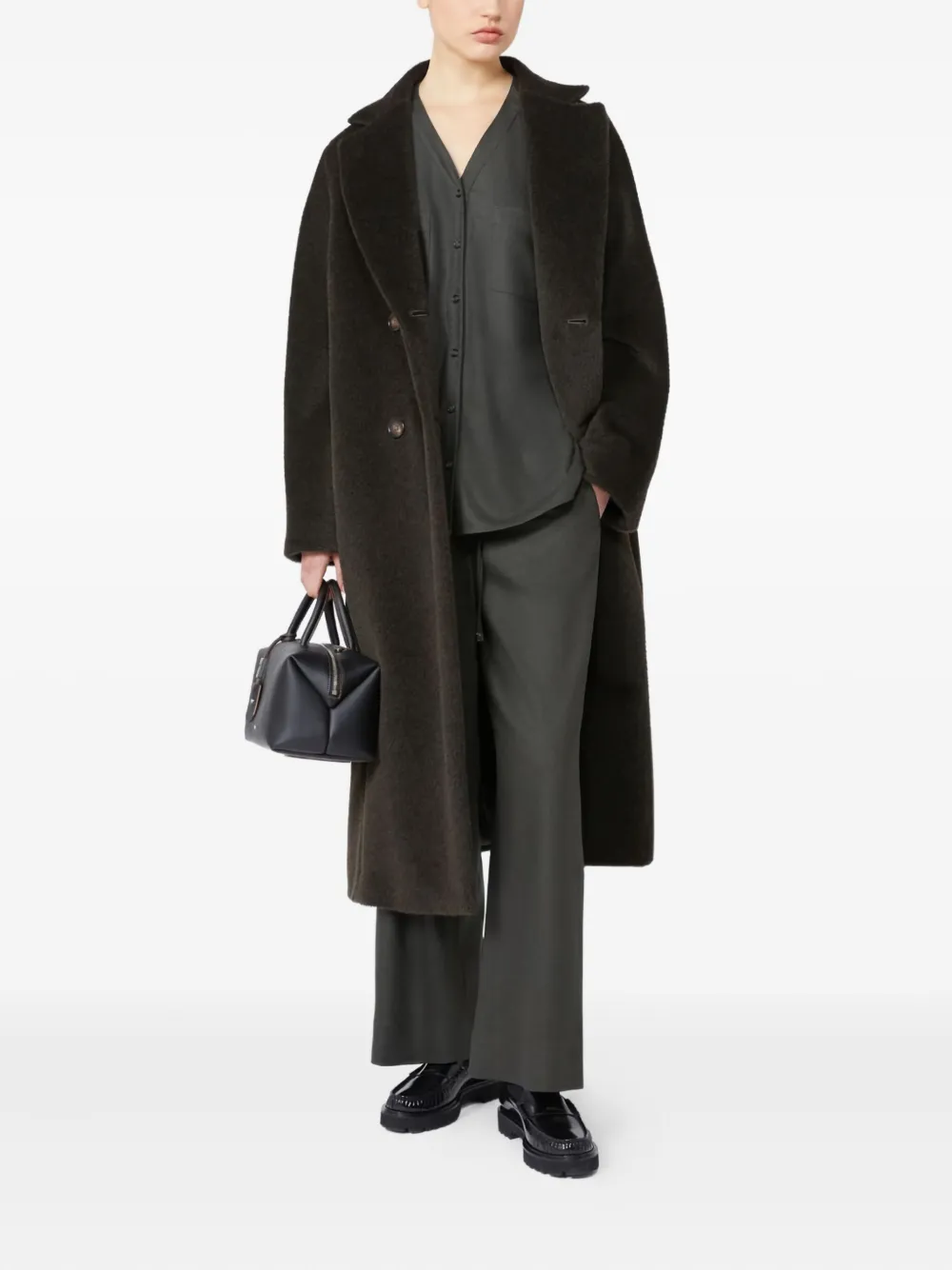 'S Max Mara drawstring-waist trousers - Grijs