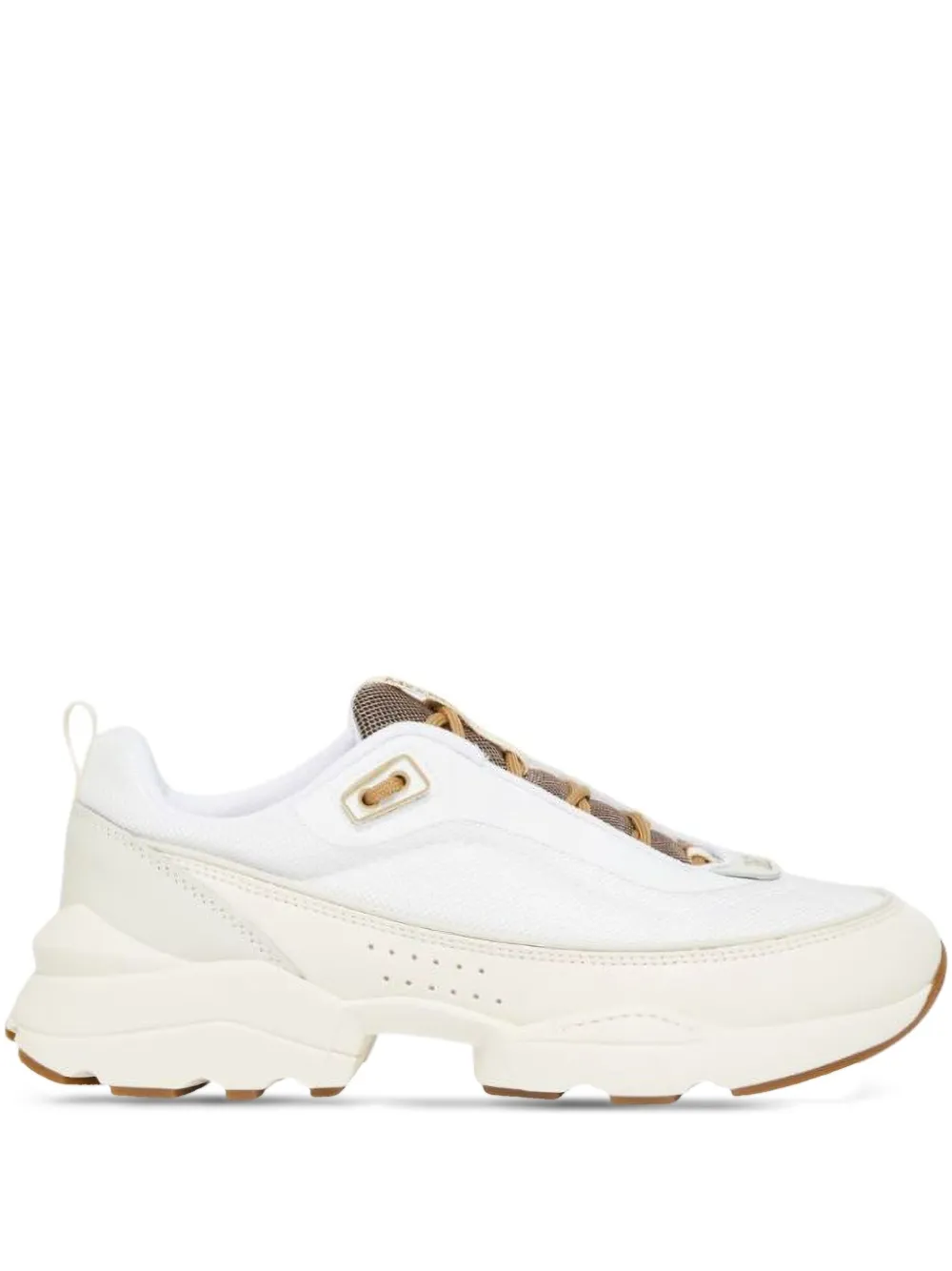 Max Mara mesh-panelled chunky-sole sneakers White