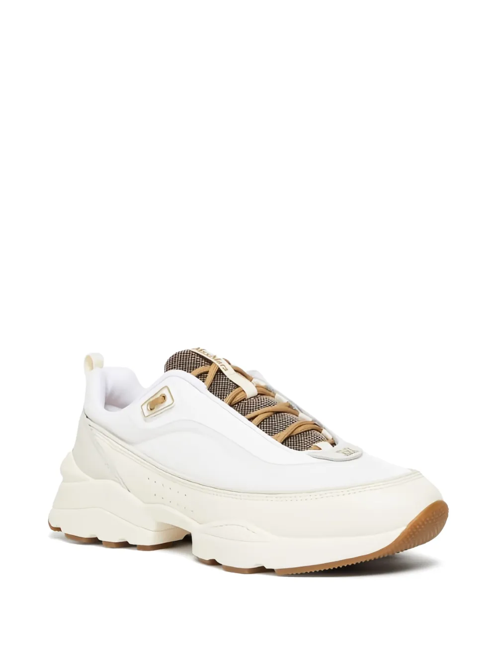 Max Mara Sneakers met chunky zool en mesh vlakken Wit