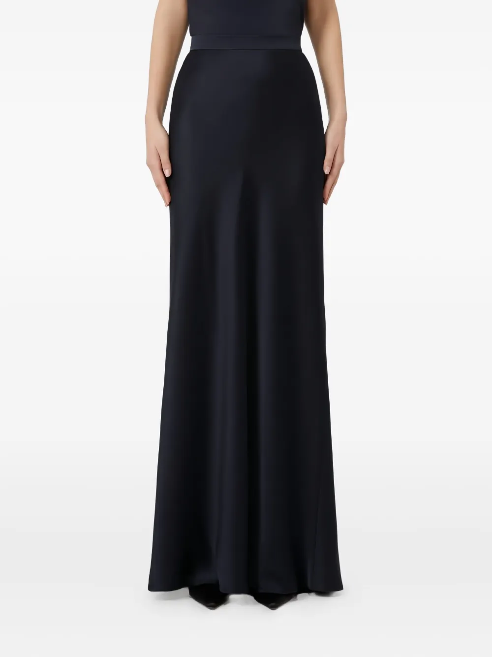 Max Mara Rimini maxi-rok met uitgesneden details Zwart
