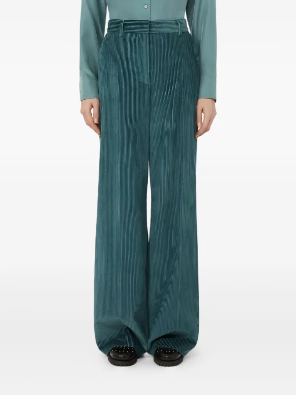専用　WEEKEND Max Mara コーデュロイ パンツ Weekend Max Mara コーデュロイ パンツ | ブルー | FARFETCH JP