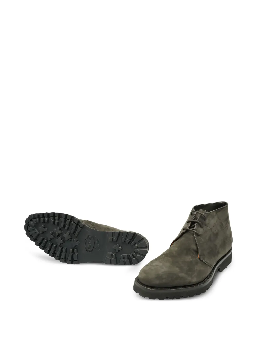 Andrea Ventura Pitti T desert boots met veters Grijs