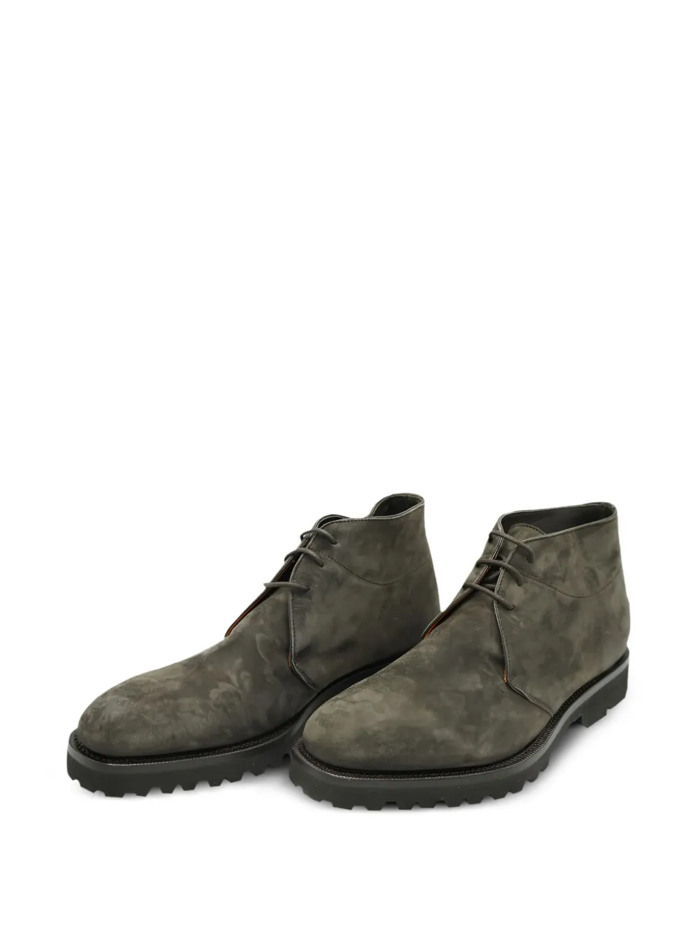 Andrea Ventura Pitti T desert boots met veters Grijs