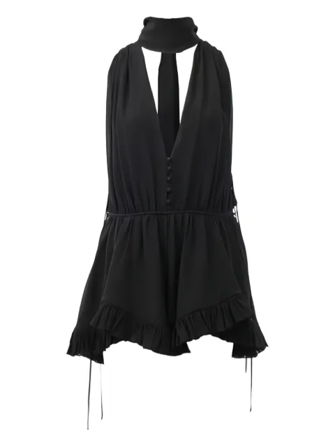 Chloé v-neck ruffled jumpsuit