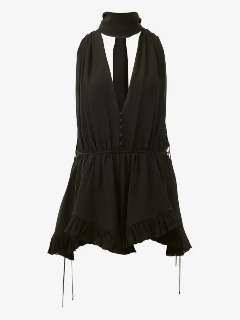 Chloé v-neck ruffled jumpsuit