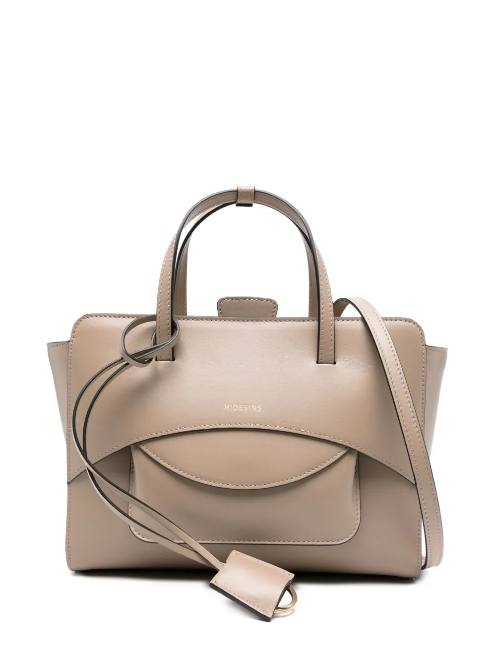 HIDESINS small leather tote bag | Neutrals | Image 1