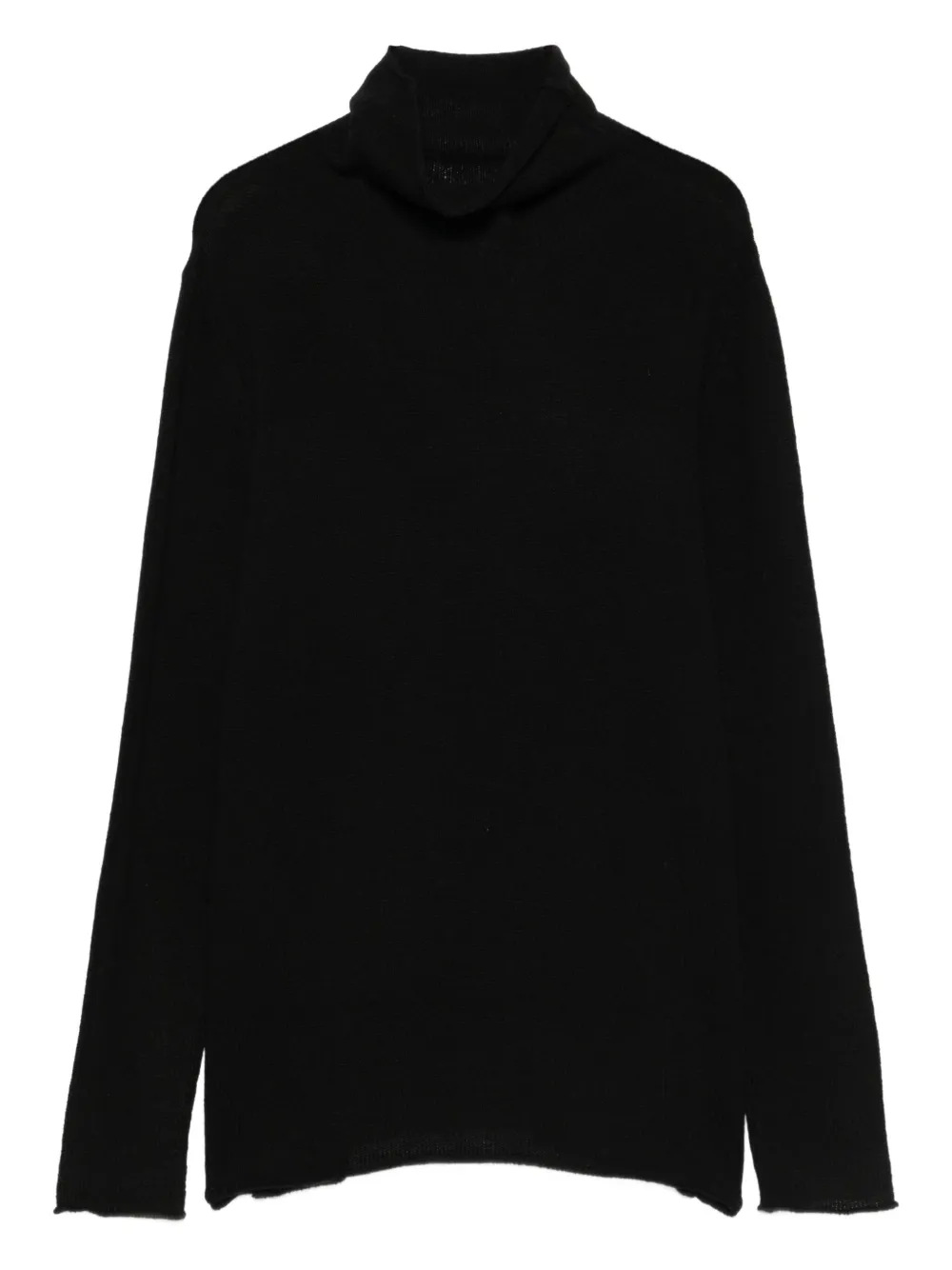 BeYou turtleneck ribbed sweater | Black | Image 1