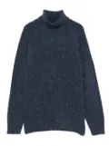 BeYou long-sleeve turtleneck sweater - Blue