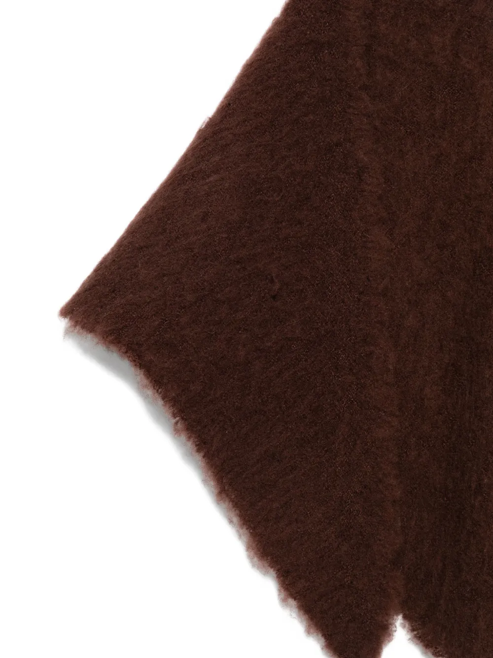 Faliero Sarti wool-cashmere blend shawl - Bruin