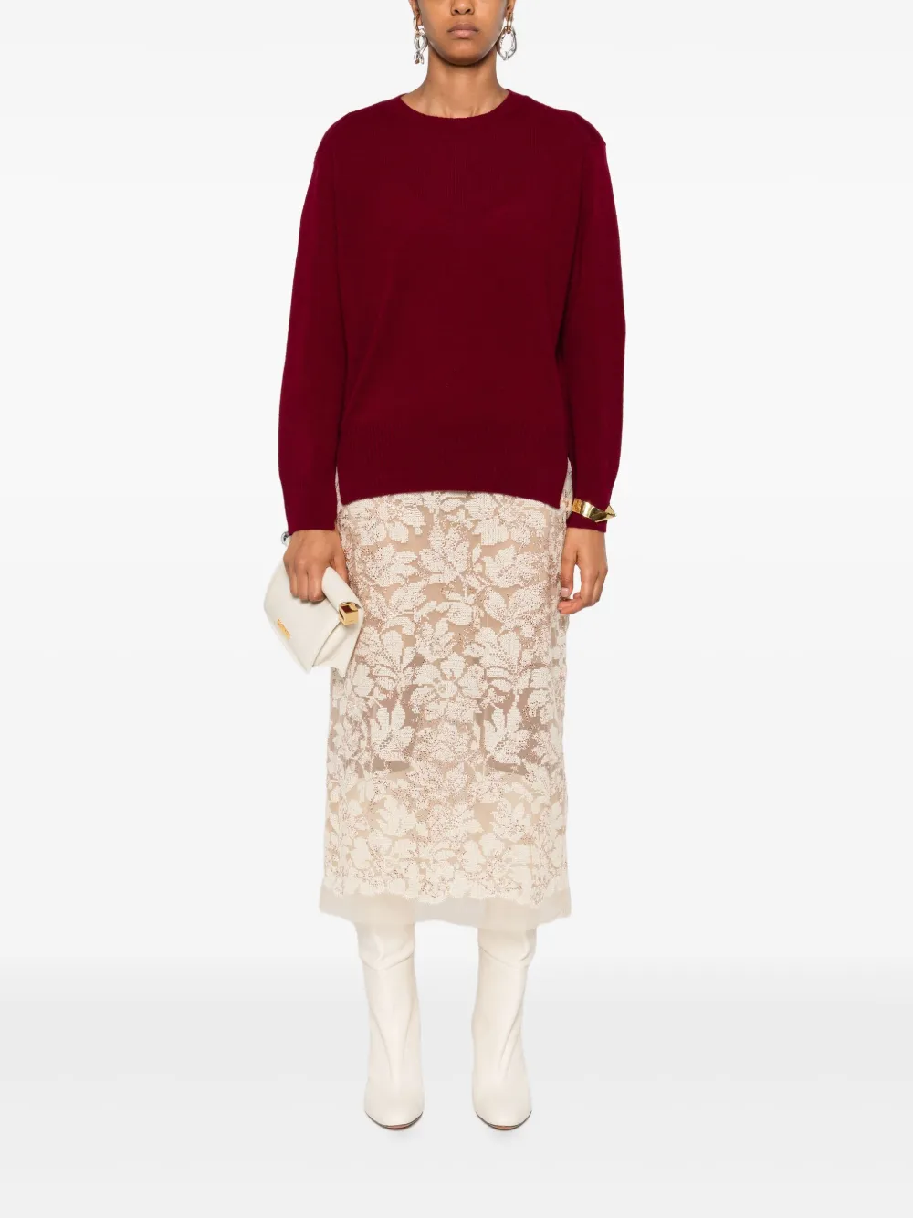 BeYou side-split cashmere sweater | Knitted Sweaters | Image 2