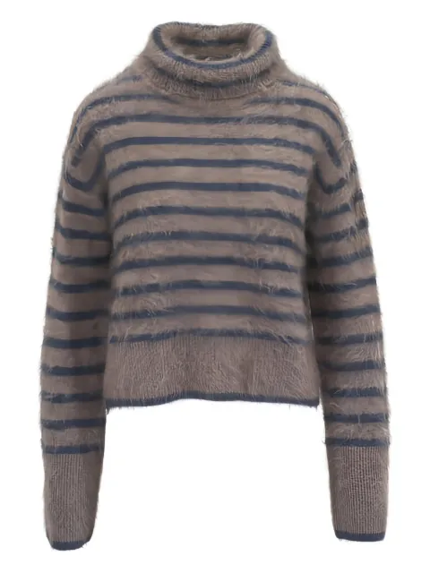 Lisa Yang striped-pattern sweater