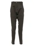 Masnada drop-crotch trousers - Brown