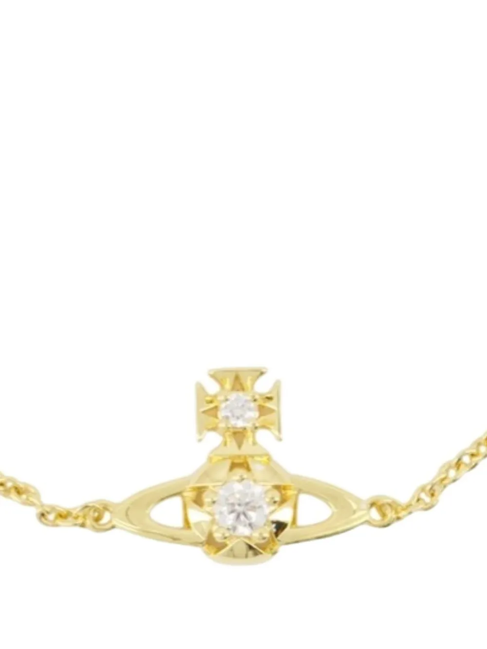 Vivienne Westwood Lee orb-embellished chain bracelet - Goud