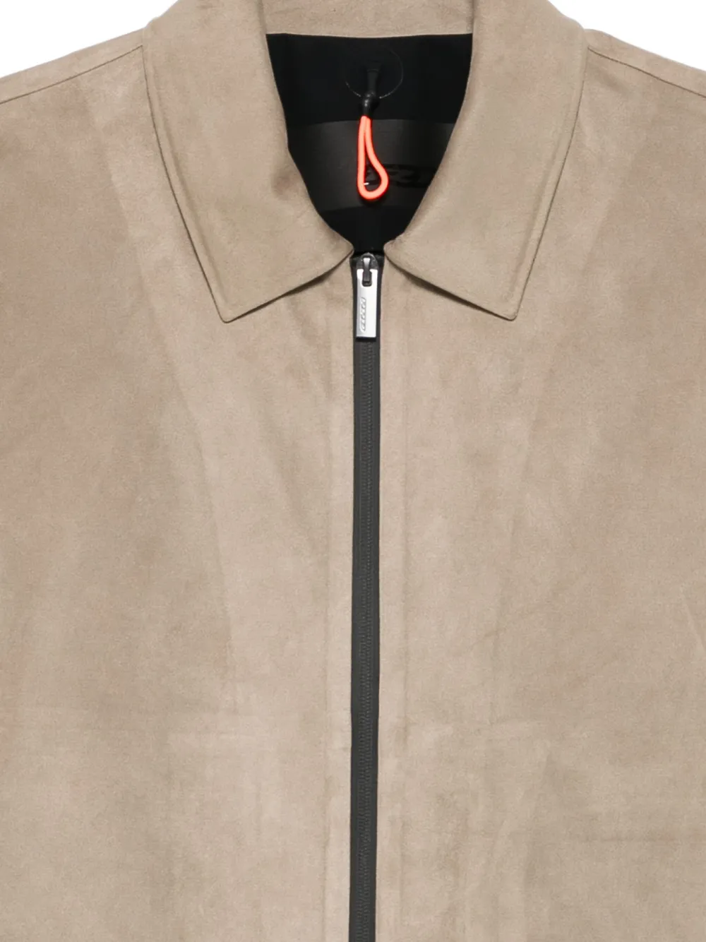 Rrd Brown Polyamide Jacket And Comfortable Fit In Neutral