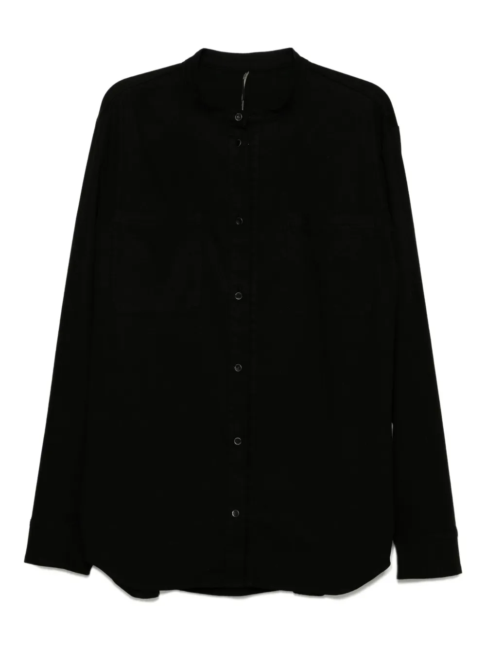 Masnada round neck shirt | Black | Image 1