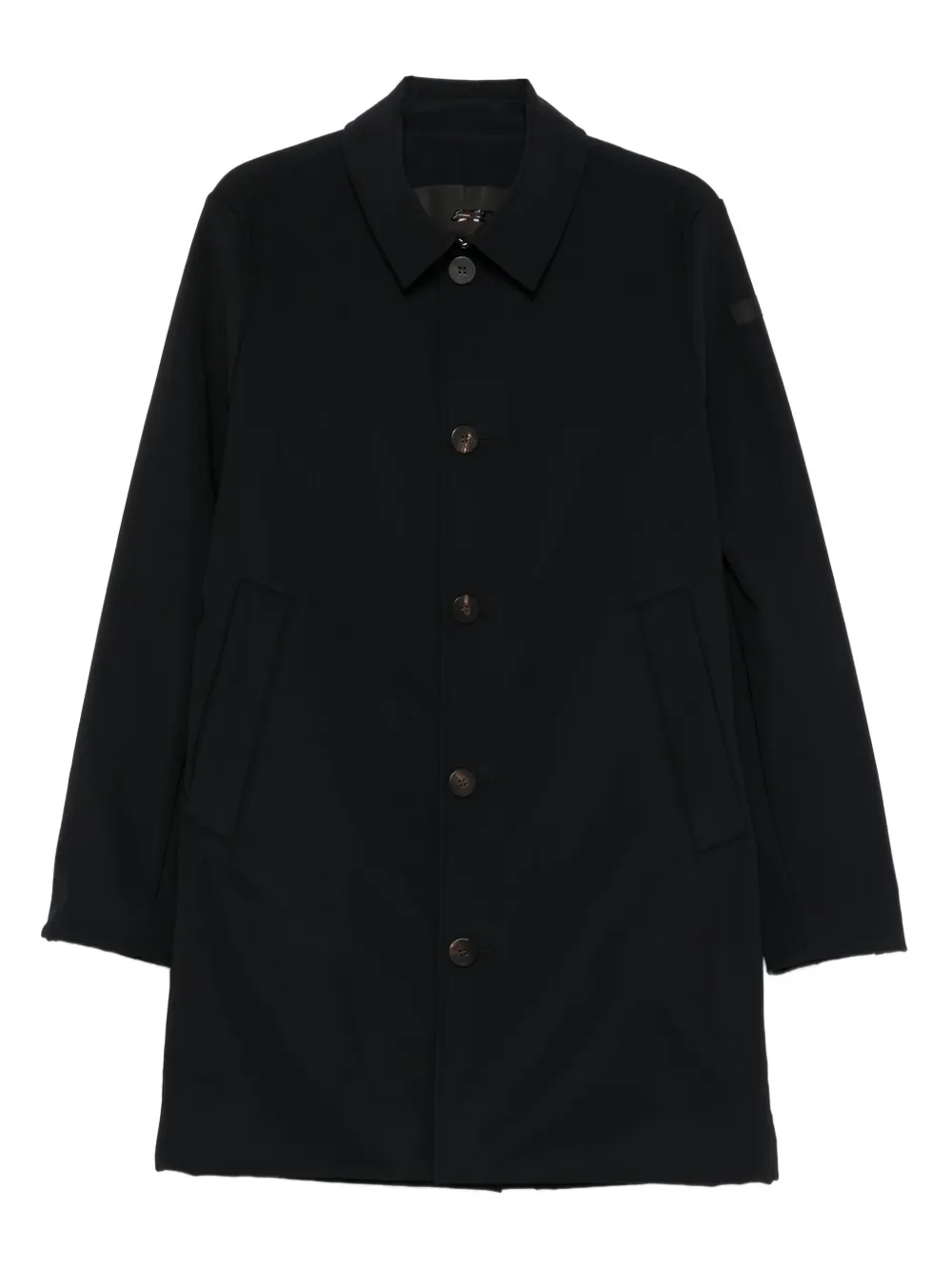 RRD button-fastening coat - Nero