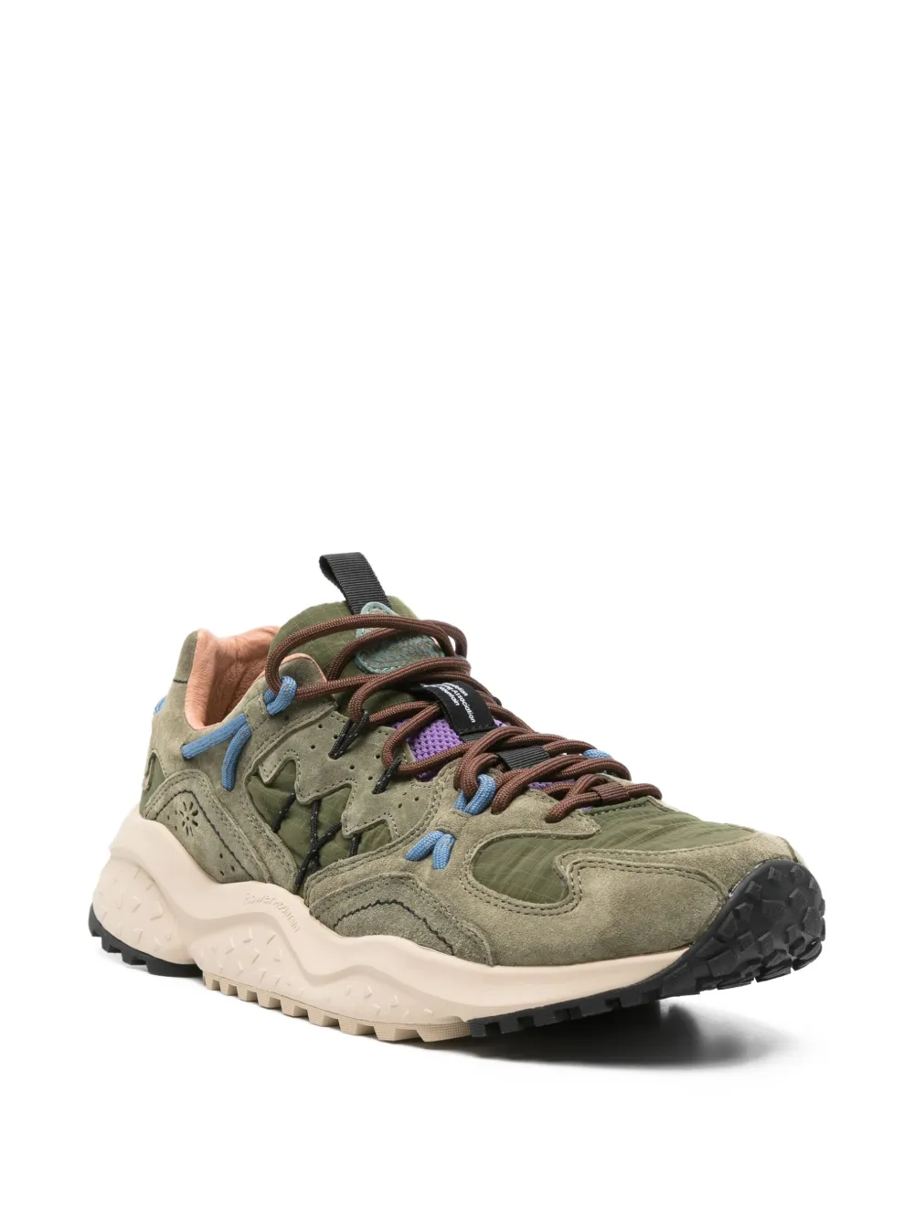 FLOWER MONTAIN suede low-top trainers | Low-Tops | Image 2