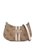 GUESS USA Noelle logo-pattern shoulder bag - Neutrals