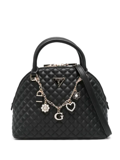 GUESS USA tote capitonado con dije