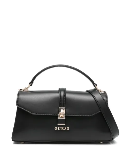 GUESS USA mini Queensland lock-accent tote bag